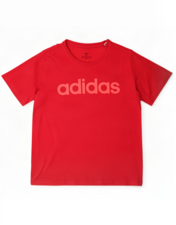 Maglietta grafica da donna Adidas Top UK 28/30 3XL Rosa