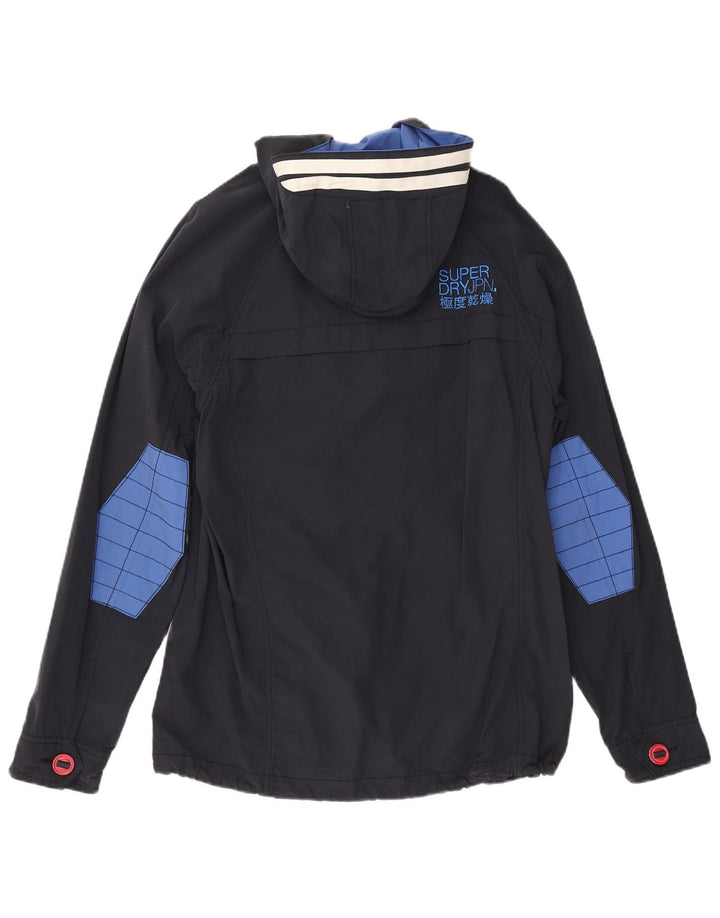 Borsone da uomo con cappuccio SUPERDRY UK 38 Colore blu navy medio
