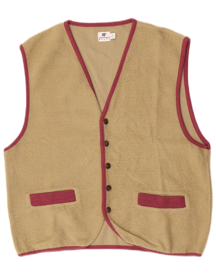 Gilet da uomo Belfe Lana color block color kaki medio