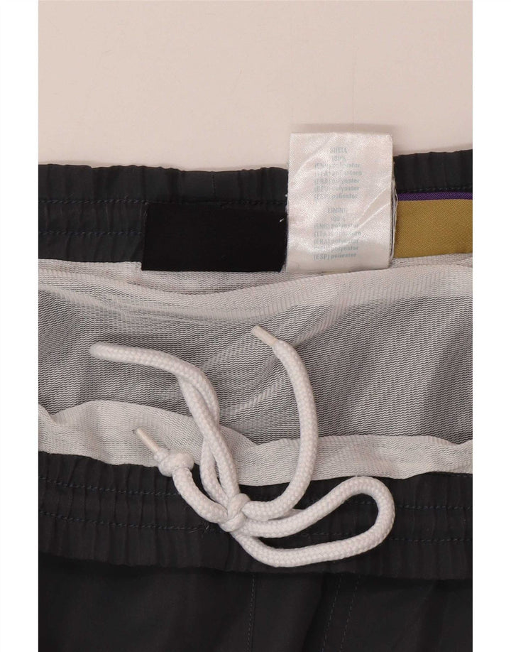 Pantaloncini da bagno da uomo Lotto UK 44/46 2XL Poliestere grigio