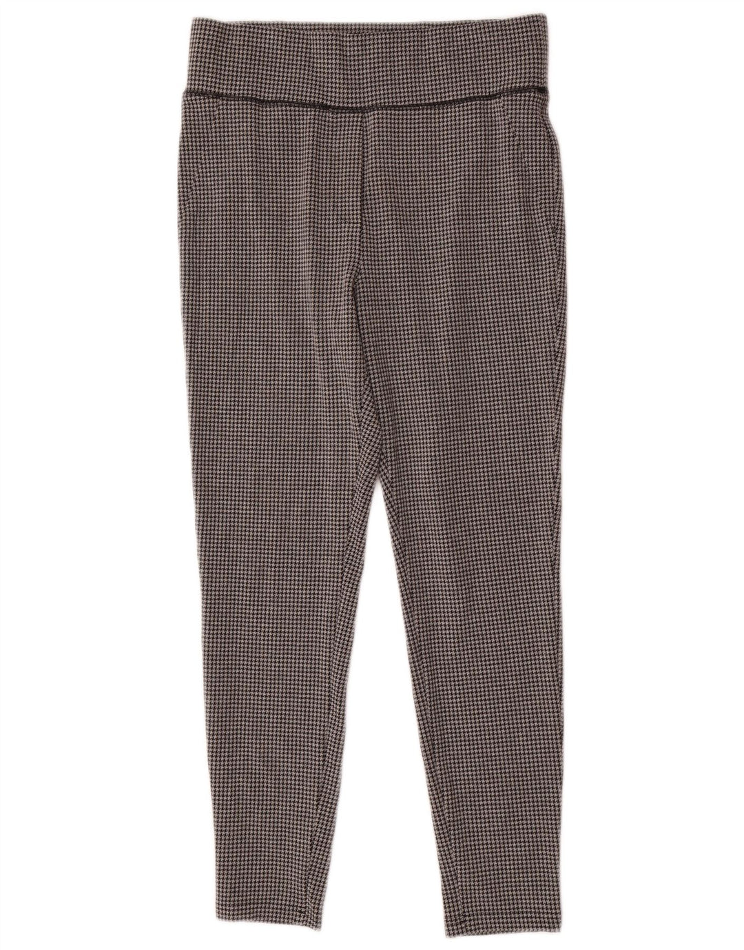 Leggings da donna Marks & Spencer UK 14 Grande poliestere pied de poule grigio