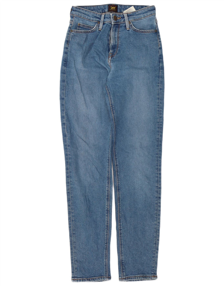 Jeans dritti mamma Lee da donna W25 L30 cotone blu