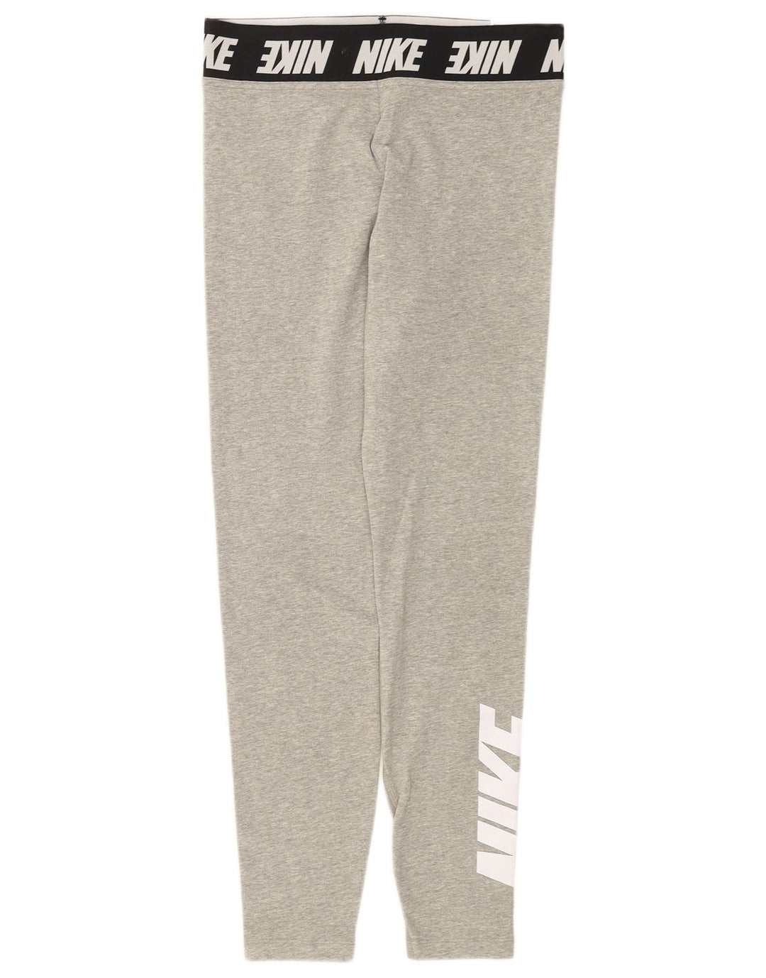 Leggings grafici Nike da donna attillati UK 12 color grigio medio