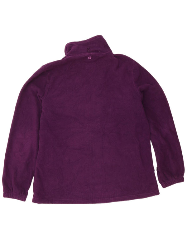 MOUNTAIN WAREHOUSE Giacca in pile foderata da donna UK 16 Grande poliestere viola