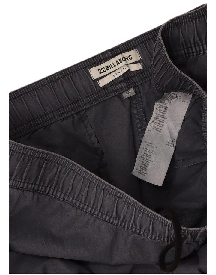 Pantaloncini casual da uomo BILLABONG Grandi W34 in cotone blu navy