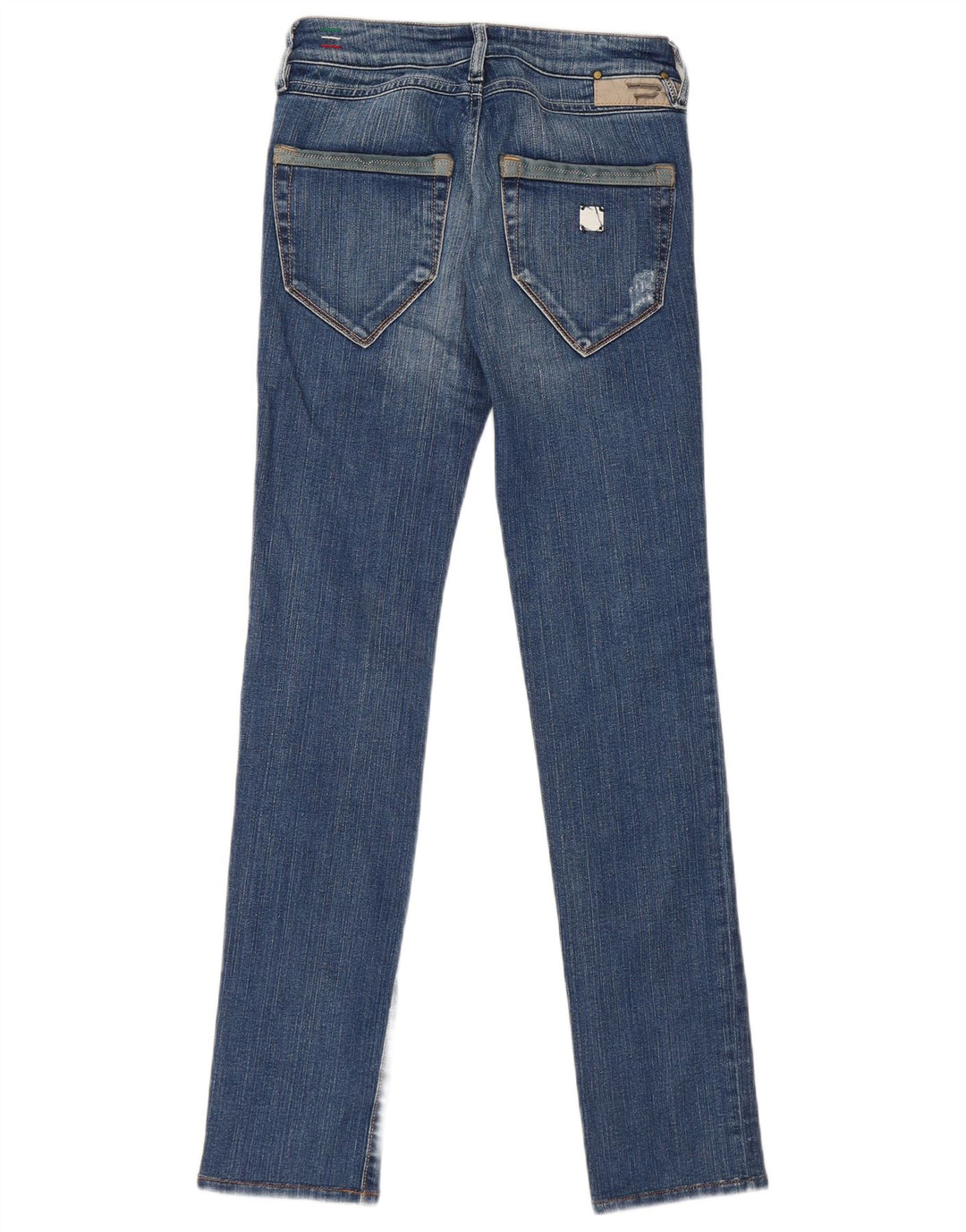 Jeans Clush Slim da donna Diesel W24 L32 in cotone blu