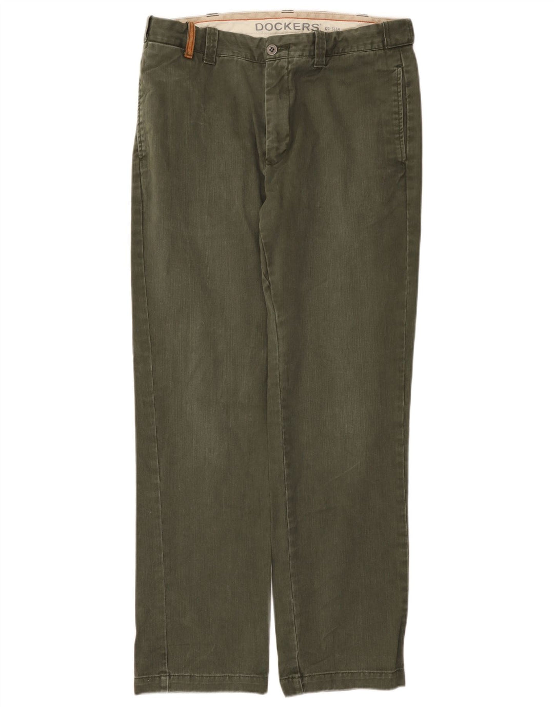 Jeans dritti da uomo Dockers W34 L32 cotone kaki