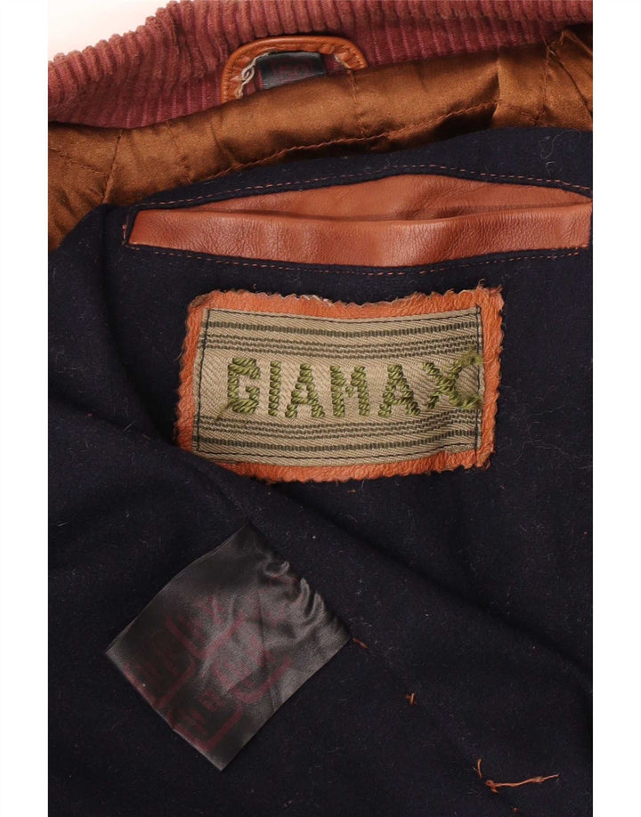 Montgomery da donna in pelle Giamax IT 50 2XL Marrone