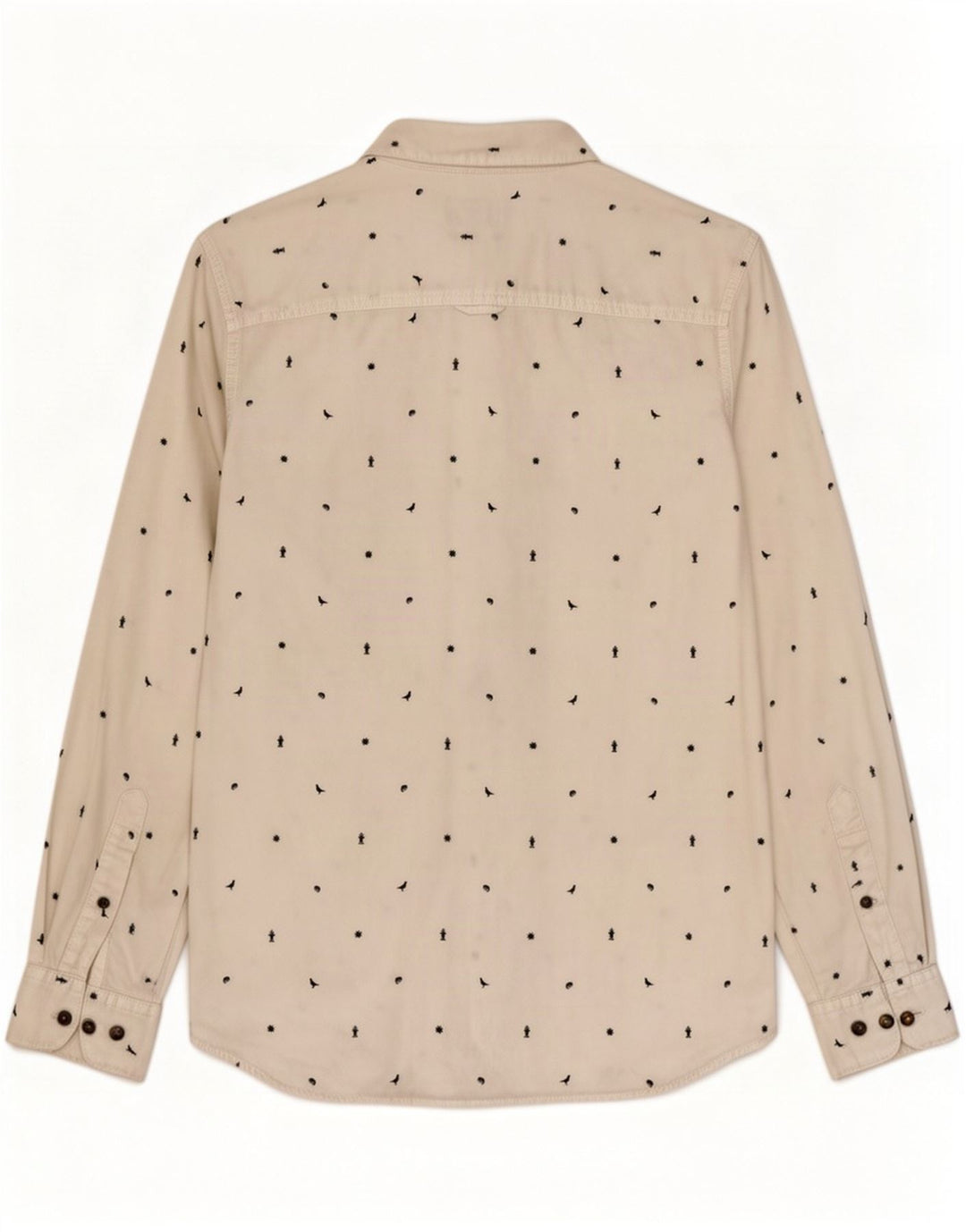 Camicia da uomo con motivo astratto Jack & Jones, colore bianco medio
