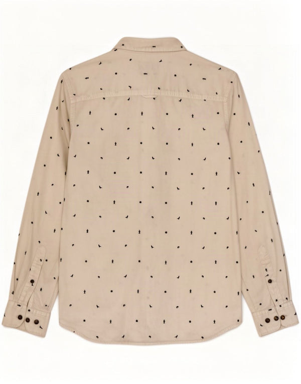 Camicia da uomo con motivo astratto Jack & Jones, colore bianco medio