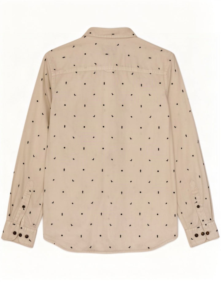 Camicia da uomo con motivo astratto Jack & Jones, colore bianco medio