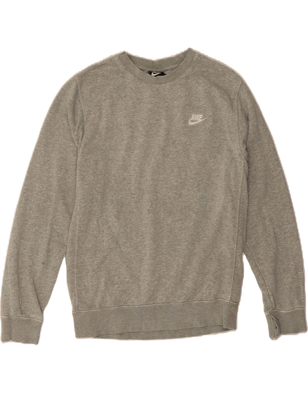 NIKE Mens Sweatshirt Jumper Small Grey Cotton Vintage Nike and Second-Hand Nike from Messina Hembry 