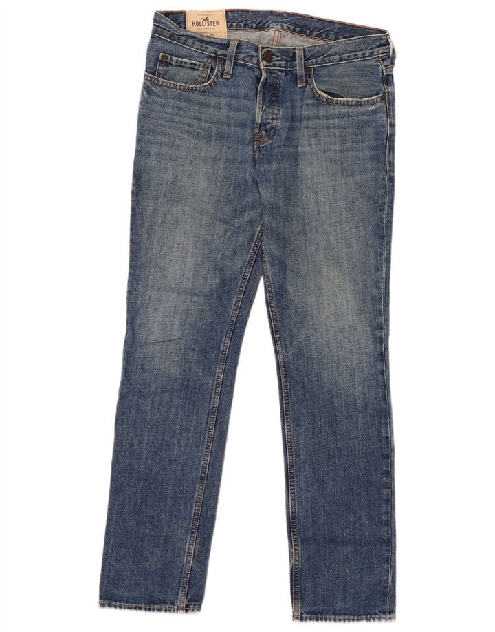 Jeans slim da uomo Hollister W32 L32 cotone blu