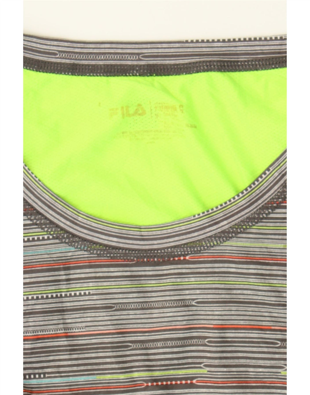 NIKE Womens Top Long Sleeve UK 14 Large Grey Colourblock Vintage Nike and Second-Hand Nike from Messina Hembry 