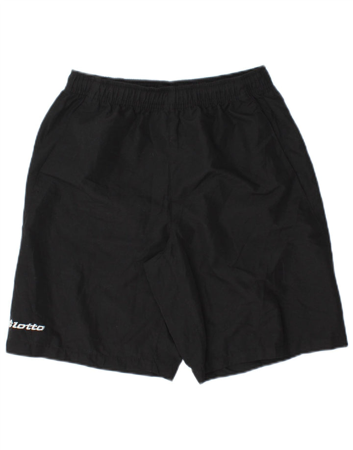 Pantaloncini sportivi da uomo Lotto piccoli neri