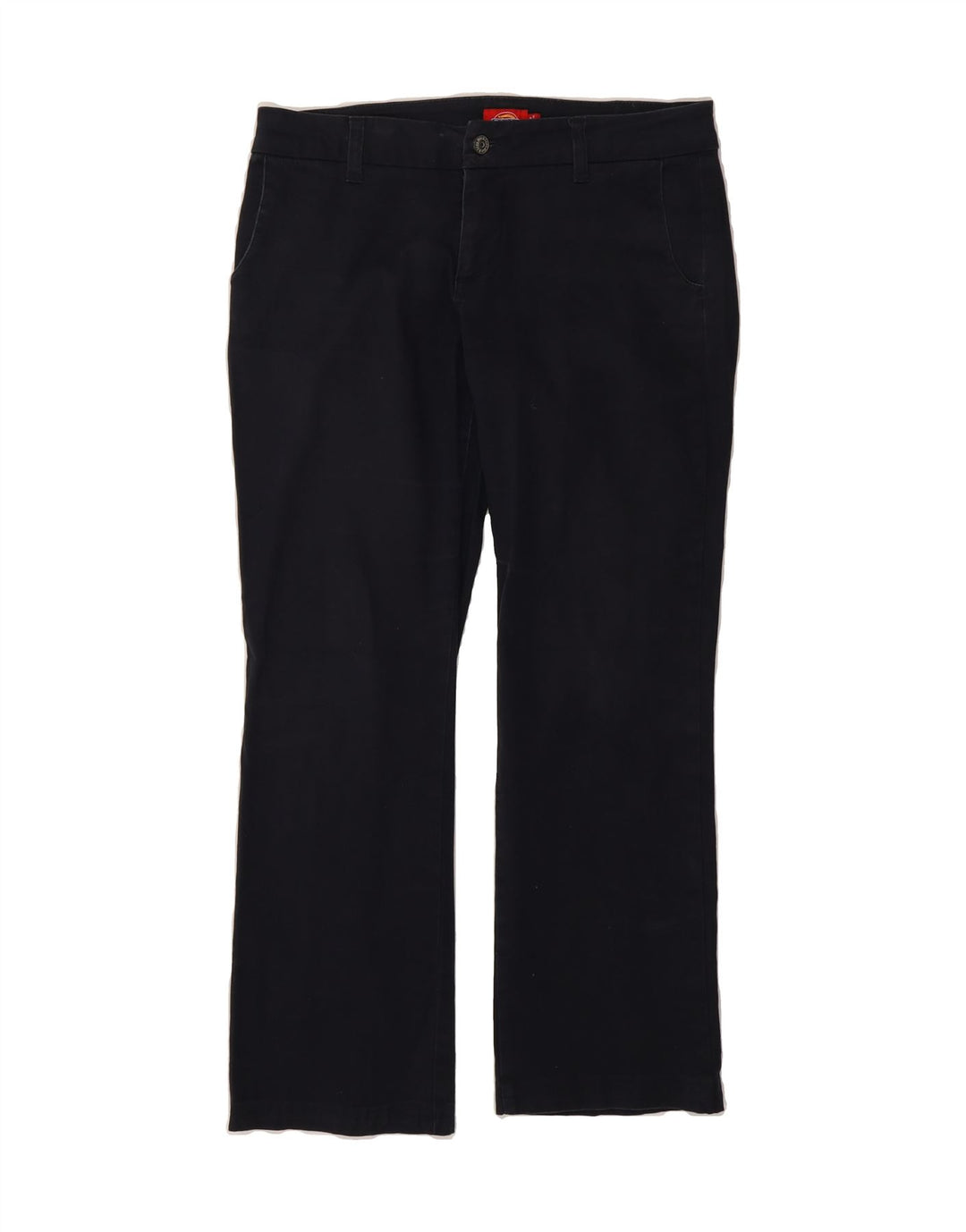 DICKIES Womens Straight Chino Trousers US 7 Medium W30 L27 Navy Blue Vintage Dickies and Second-Hand Dickies from Messina Hembry 
