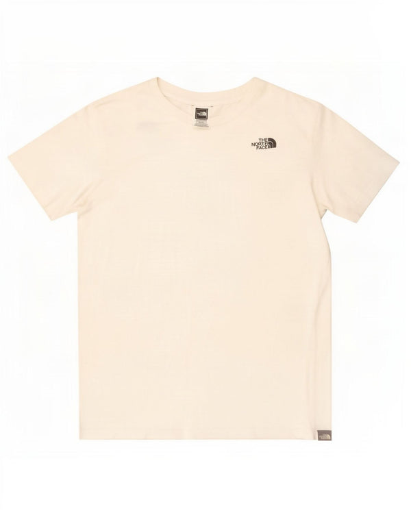 T-shirt da bambino The North Face 14-15 anni XL in cotone bianco