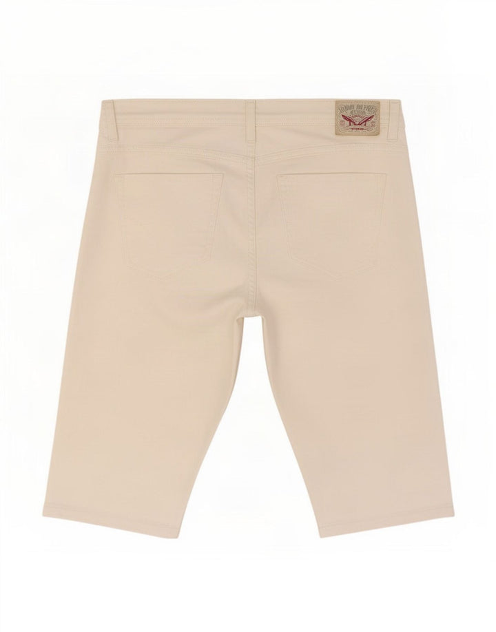 Pantaloncini casual da donna Tommy Hilfiger medi W29 cotone bianco