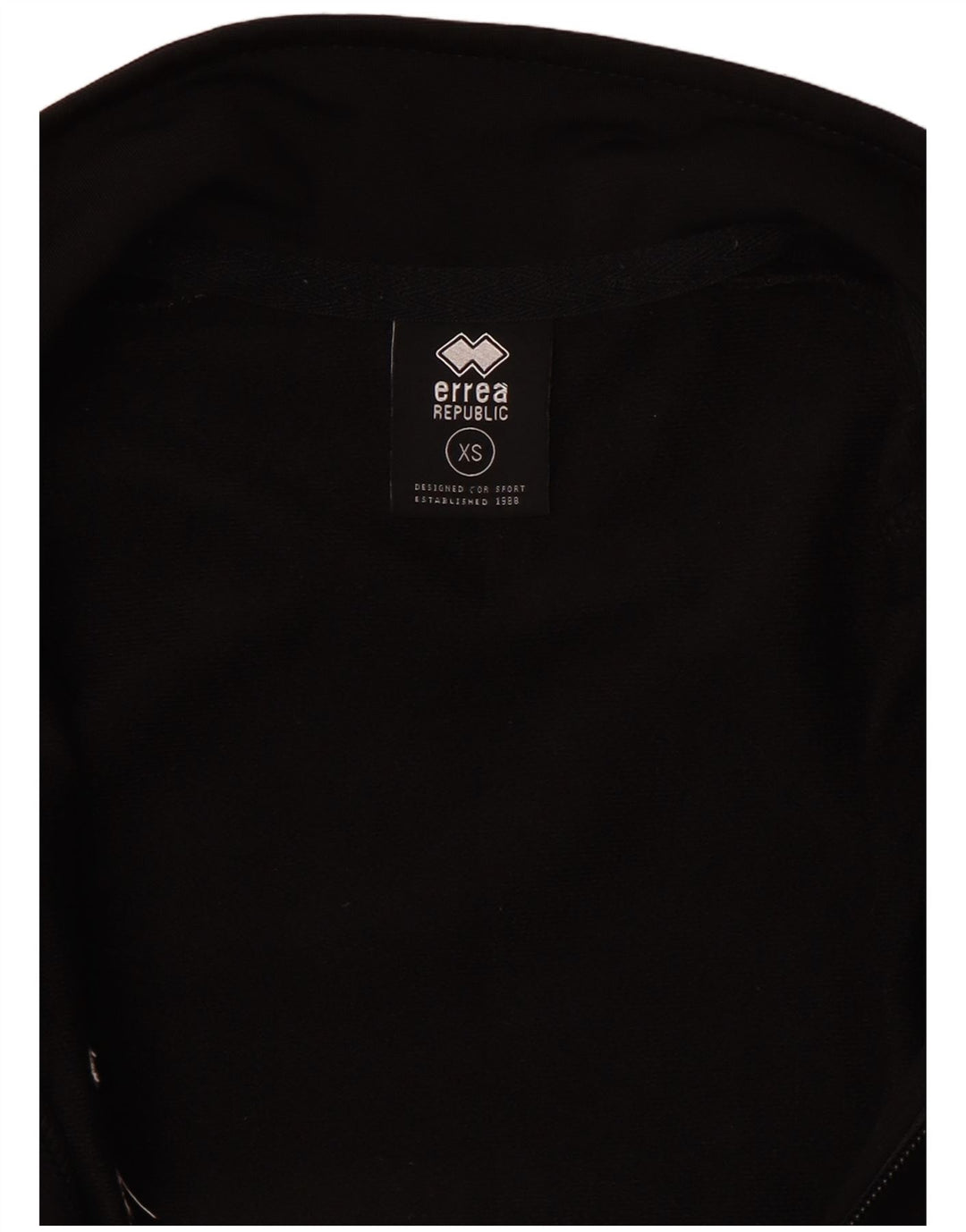 Giacca da ginnastica da donna con grafica Errea UK 6 XS Black Colourblock