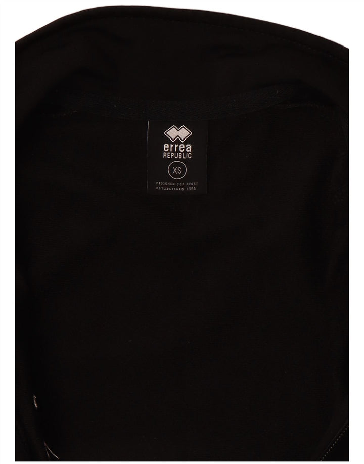 Giacca da ginnastica da donna con grafica Errea UK 6 XS Black Colourblock