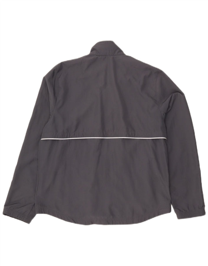 Giacca da tuta da donna Adidas Clima Proof UK 16 grande poliestere grigio