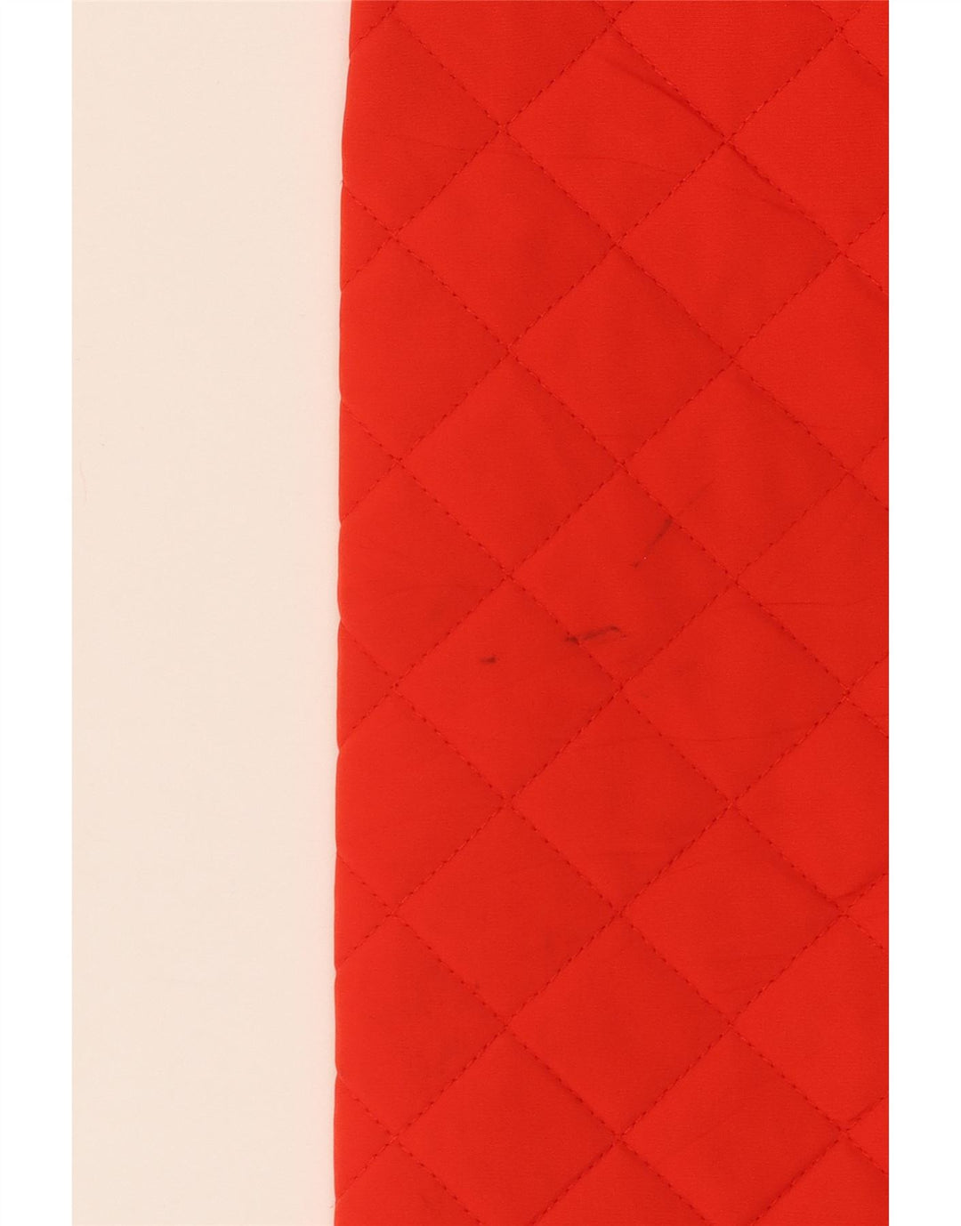 CALVIN KLEIN Giacca trapuntata da donna UK 18 XL Poliestere rosso