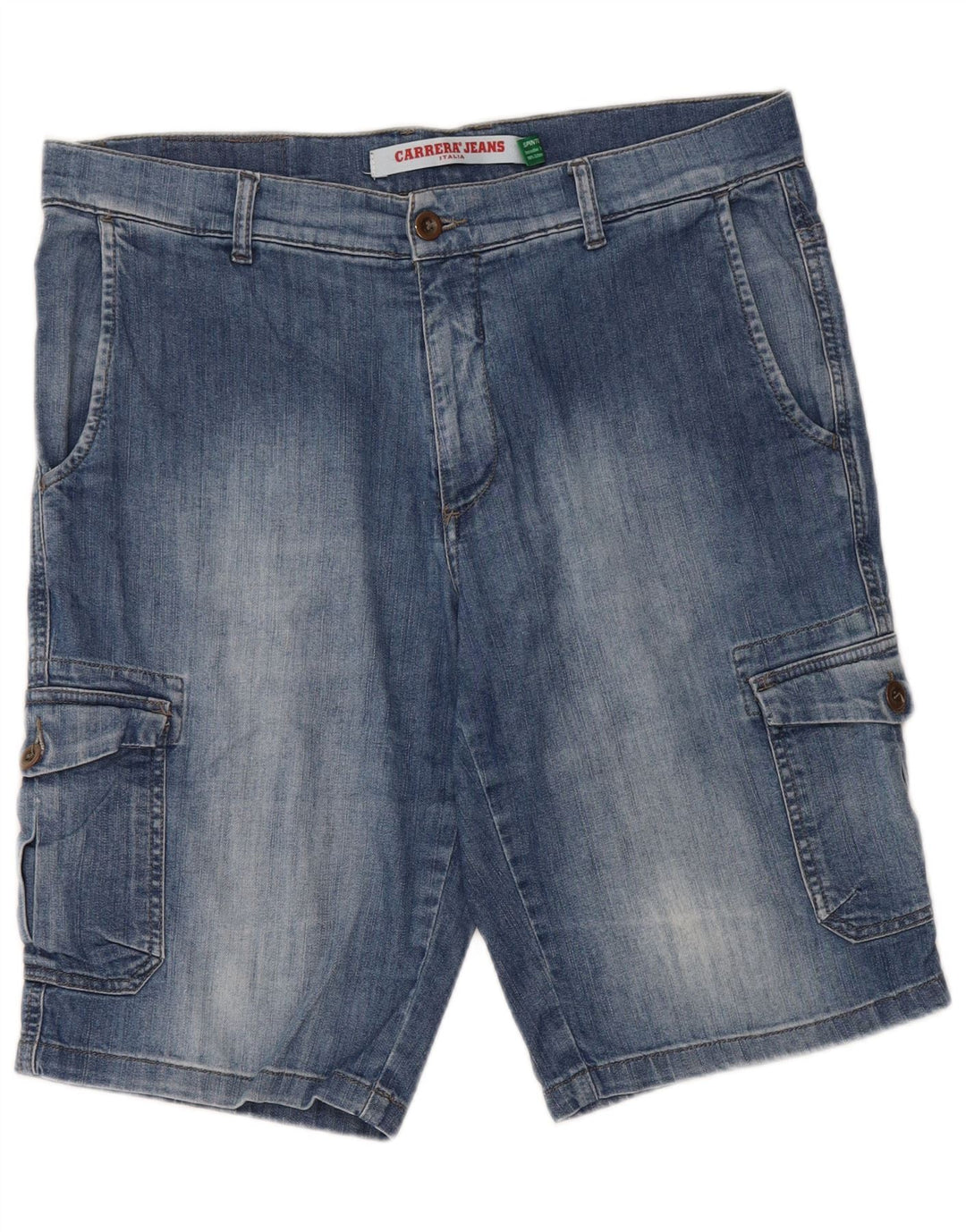Pantaloncini di jeans cargo Carrera da uomo 618 IT 50 Large W34 cotone blu