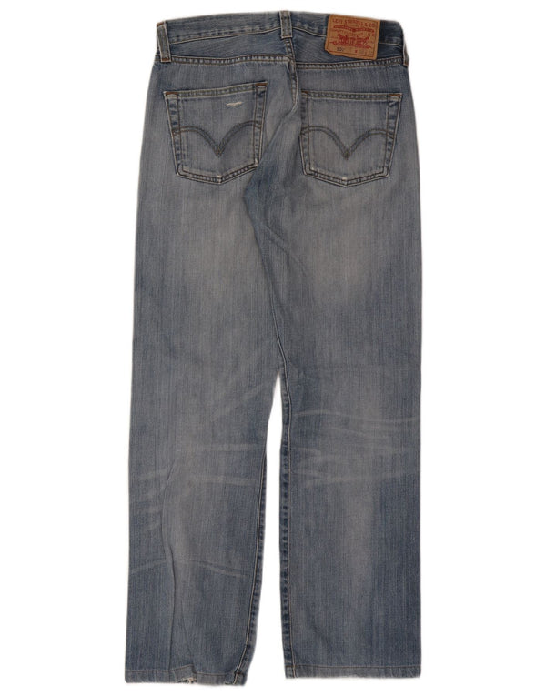 Levi's Uomo 501 Jeans dritti invecchiati W30 L29 Cotone blu