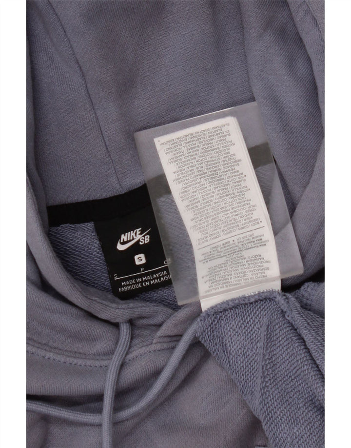 Felpa con cappuccio grafica NIKE da uomo piccola in cotone viola