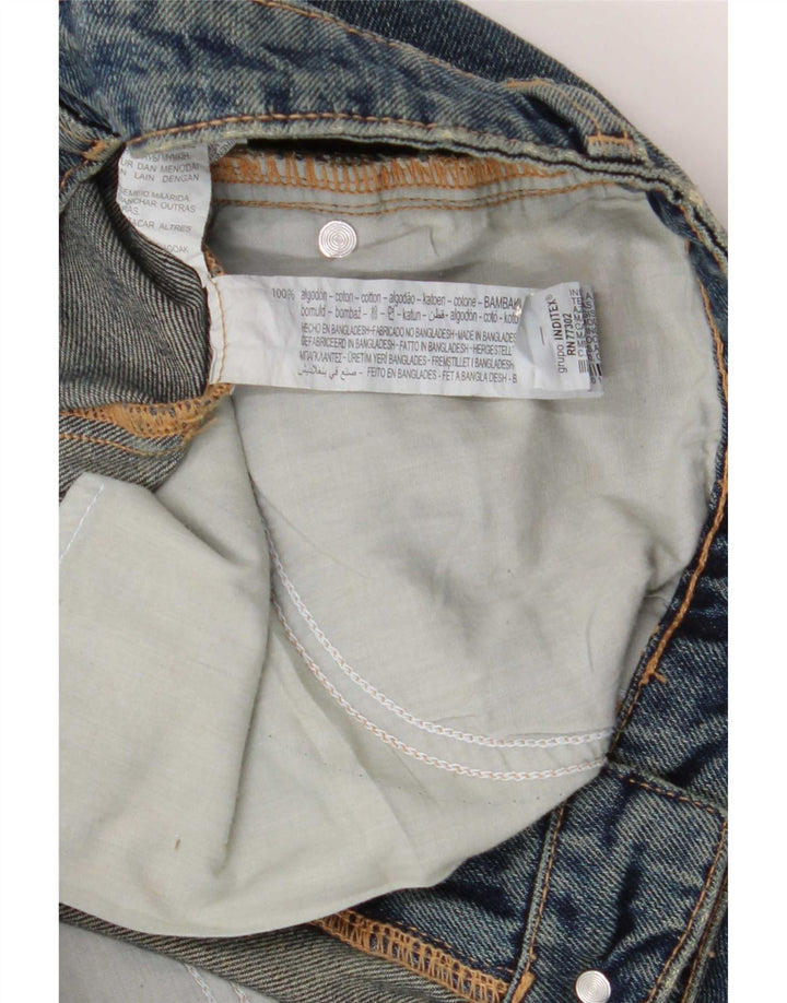 Gonna maxi in denim Zara da donna, media W28, cotone blu