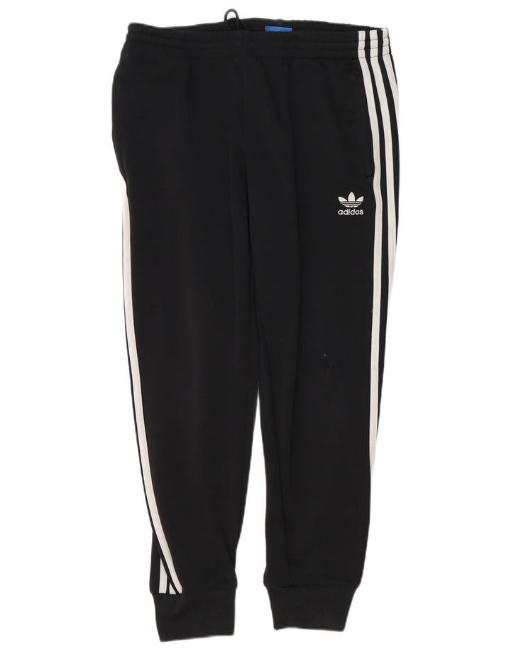 Pantaloni da tuta da donna ADIDAS Joggers UK 12 Medium Nero Poliestere