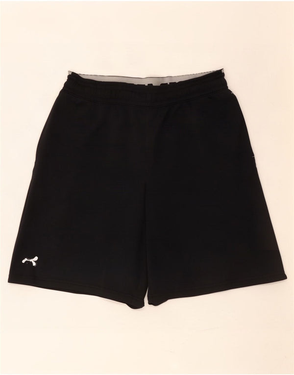 Pantaloncini sportivi grafici da uomo Under Armour dal taglio ampio, colore nero medio