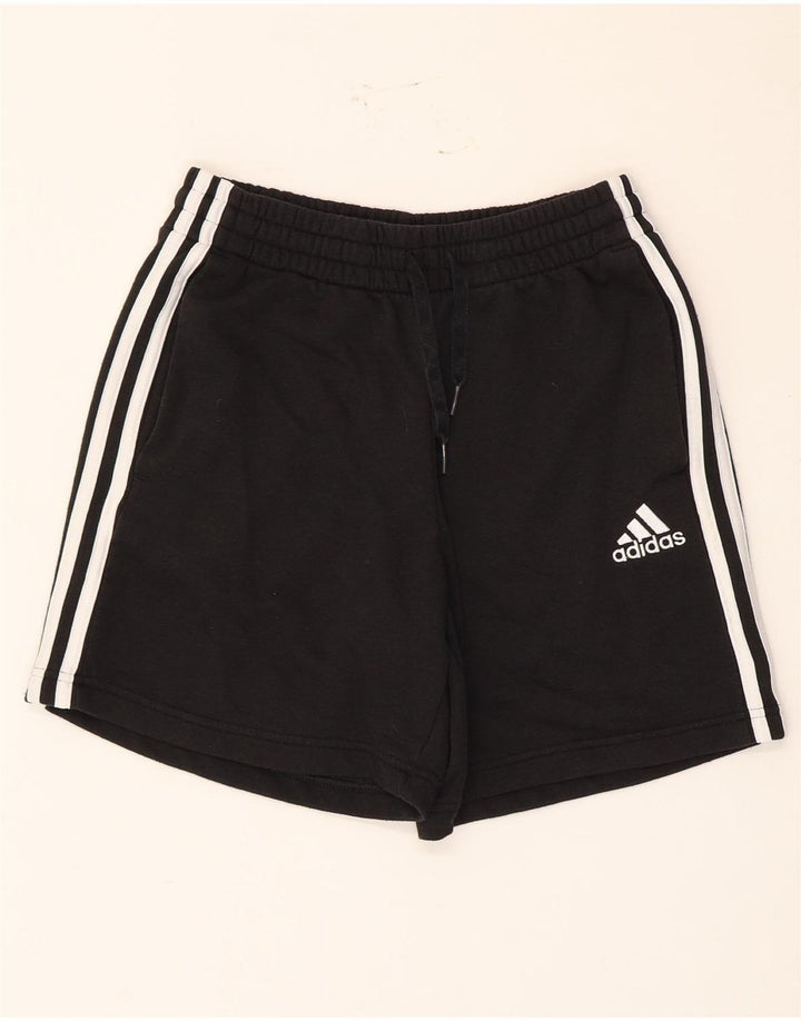 Pantaloncini sportivi da uomo Adidas piccoli in cotone nero