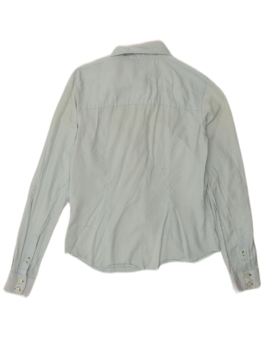 TOMMY HILFIGER Camicia da donna US 4 Small Blu Cotone