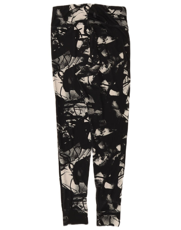 Pantaloni da tuta da donna Reebok Joggers UK 8/10 Small Black Camouflage