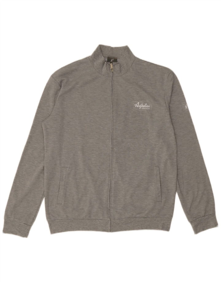 Giacca da tuta da uomo AUSTRALIAN L'ALPINA 2XL Grigio chiazzato