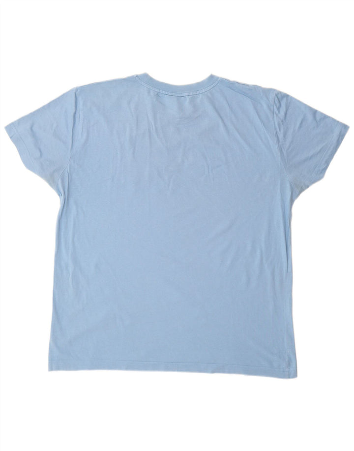 Gant T-shirt grafica da uomo grande blu