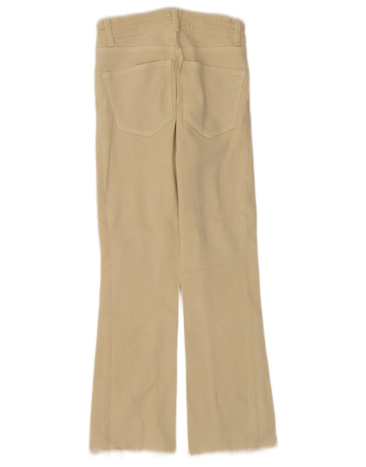 Jeans Bootcut da donna Zara EU 34 2XS W24 L24 Beige