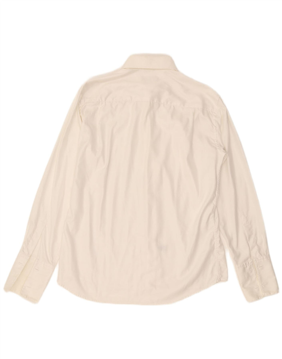 Camicia da uomo VINTAGE taglia 41 cotone bianco sporco medio