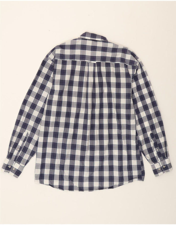 CAMEL ACTIVE Camicia da uomo a quadri blu navy medio