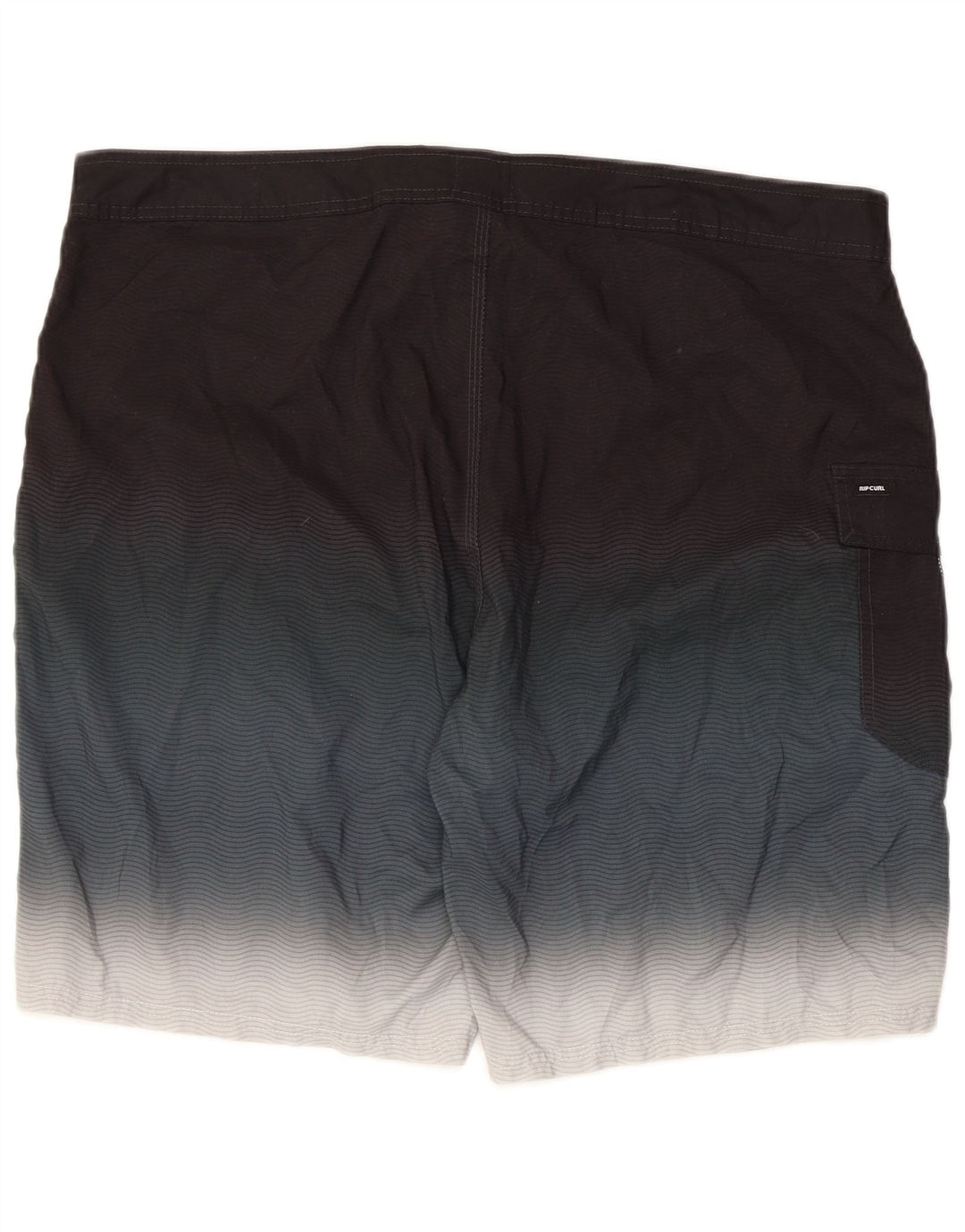 Pantaloncini da bagno da uomo Rip Curl XL in poliestere color block nero