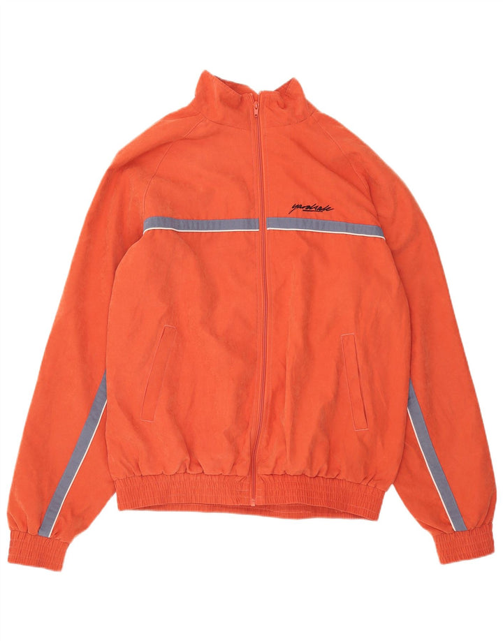 Yardsale Giacca da tuta grafica da uomo XL Poliestere arancione a blocchi di colore