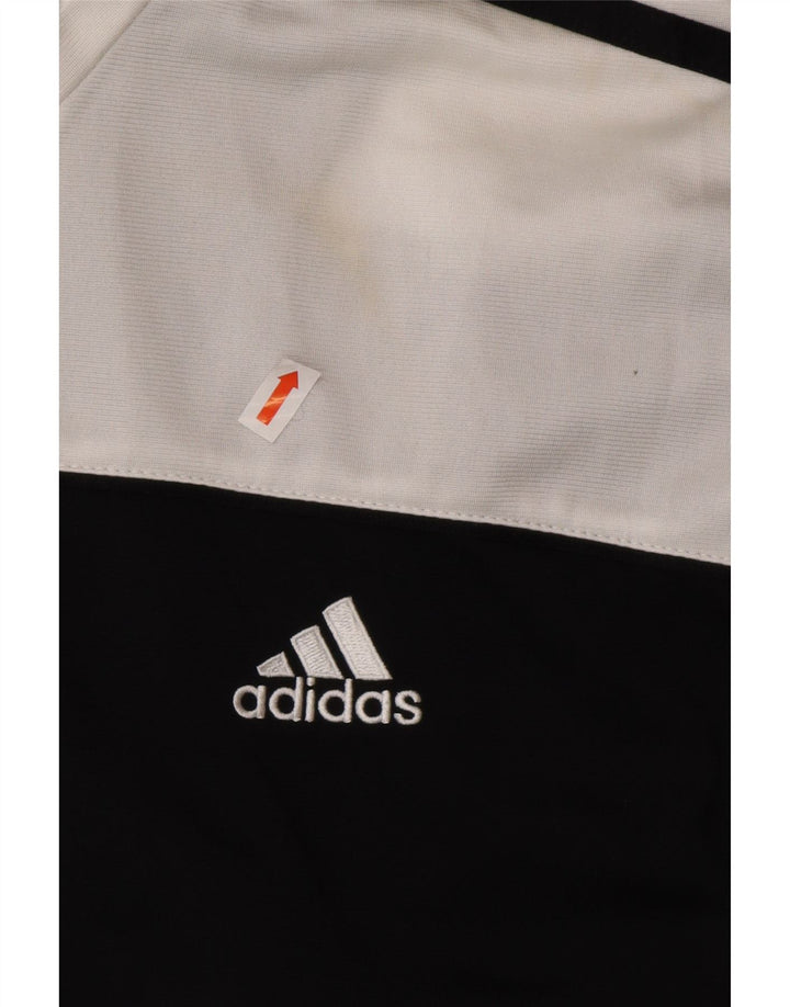 Giacca da tuta da uomo ADIDAS UK 52/54 2XL Poliestere color block nero