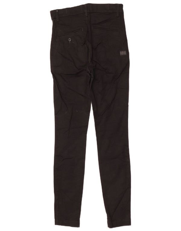 Pantaloni da abito skinny cargo da uomo G-Star W28 L32 cotone nero