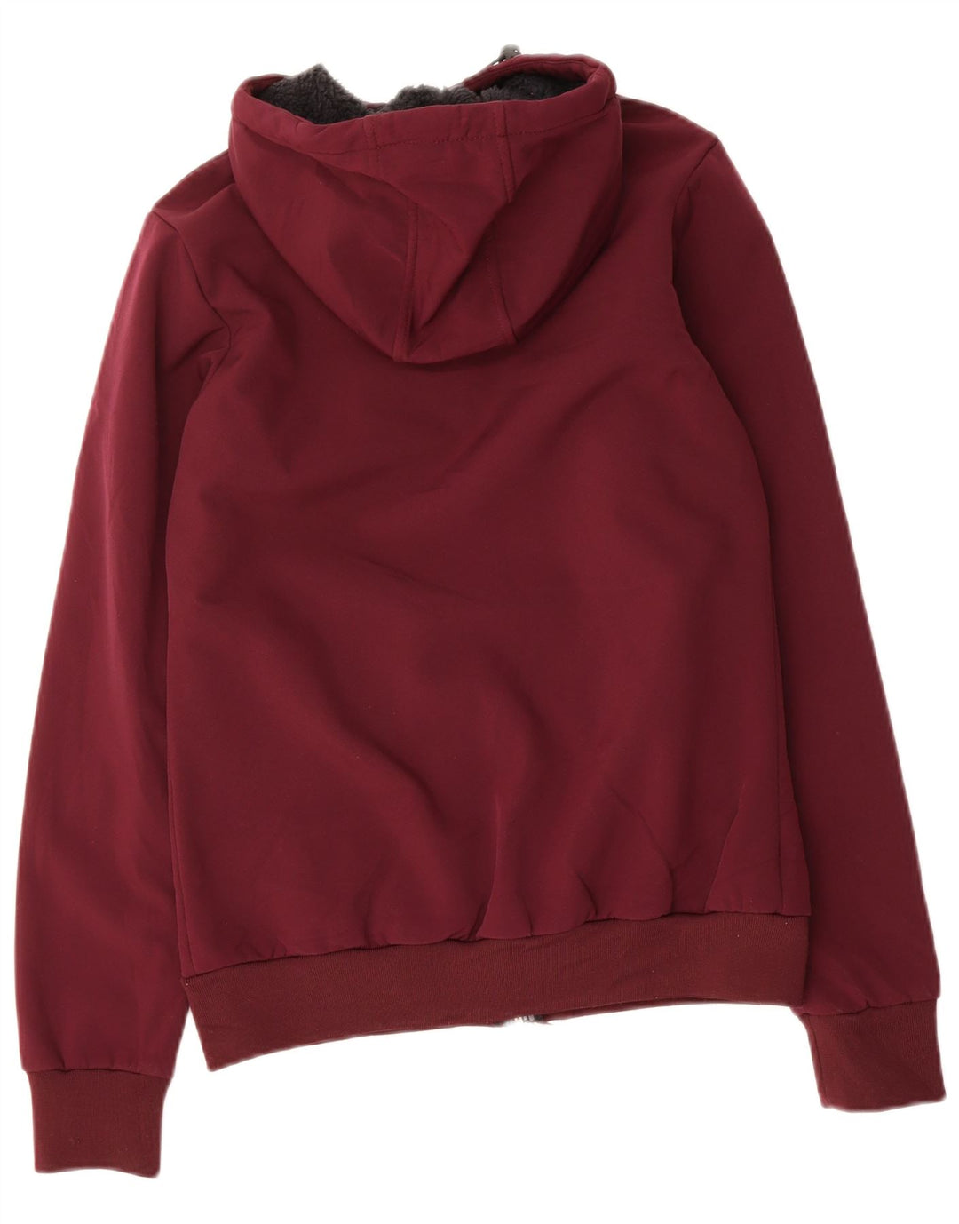 ERREA Mens Zip Hoodie Sweater Medium Maroon