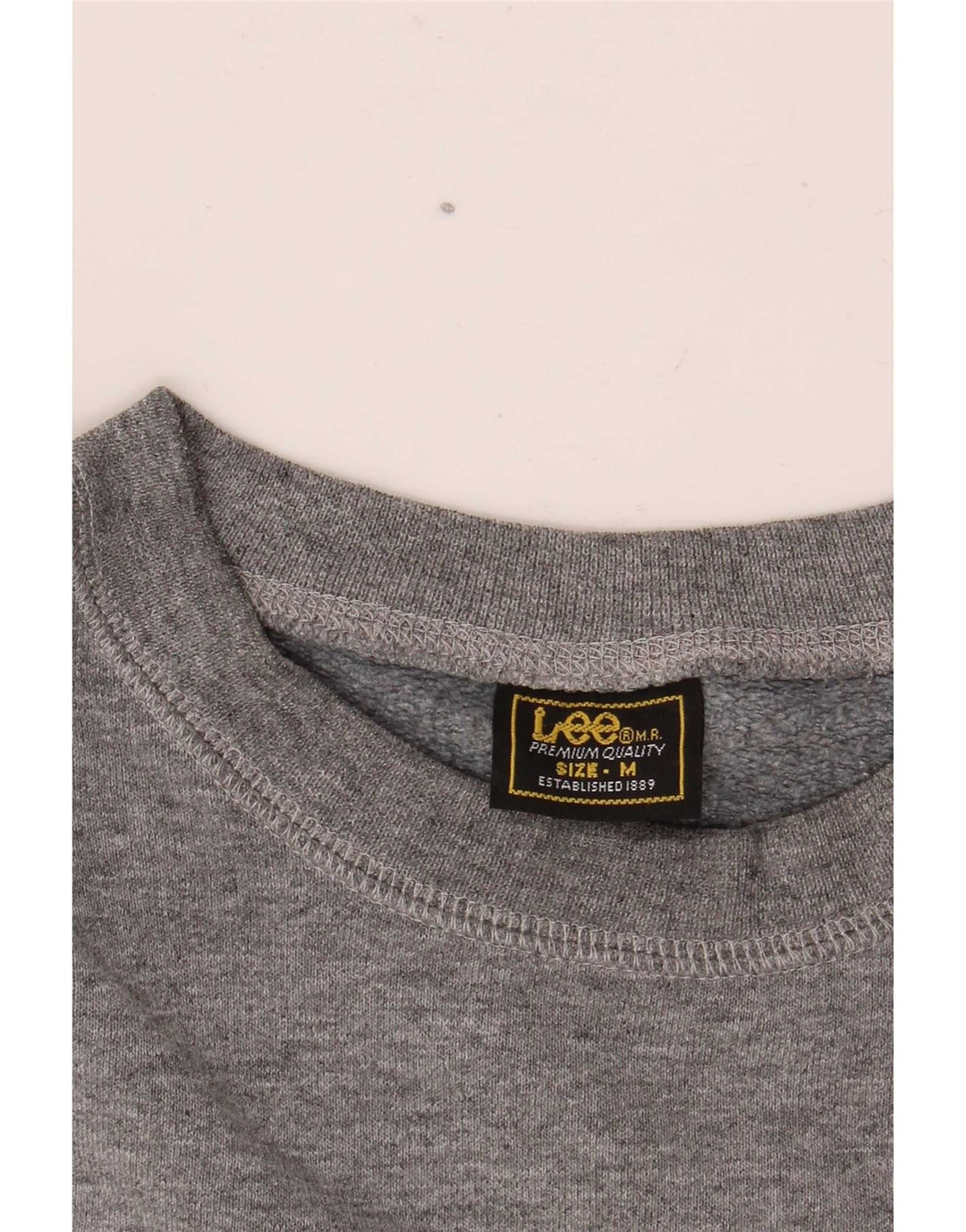 Felpa con grafica Lee Brooklyn da uomo, grigio medio
