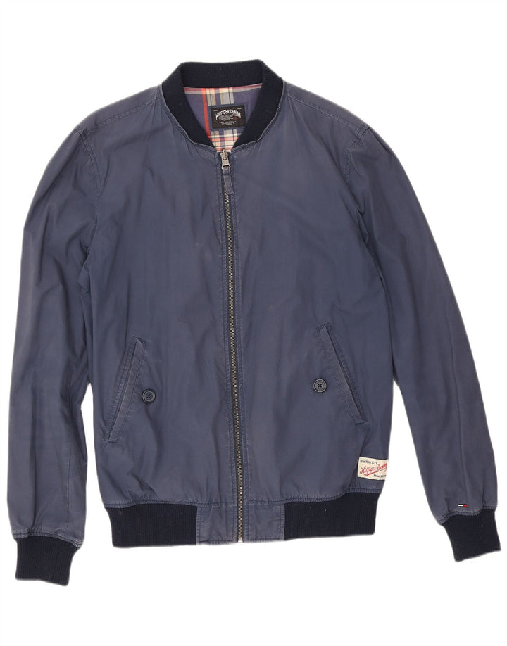 Giubbotto bomber da uomo Tommy Hilfiger UK 38 Medium Navy Blue Colourblock