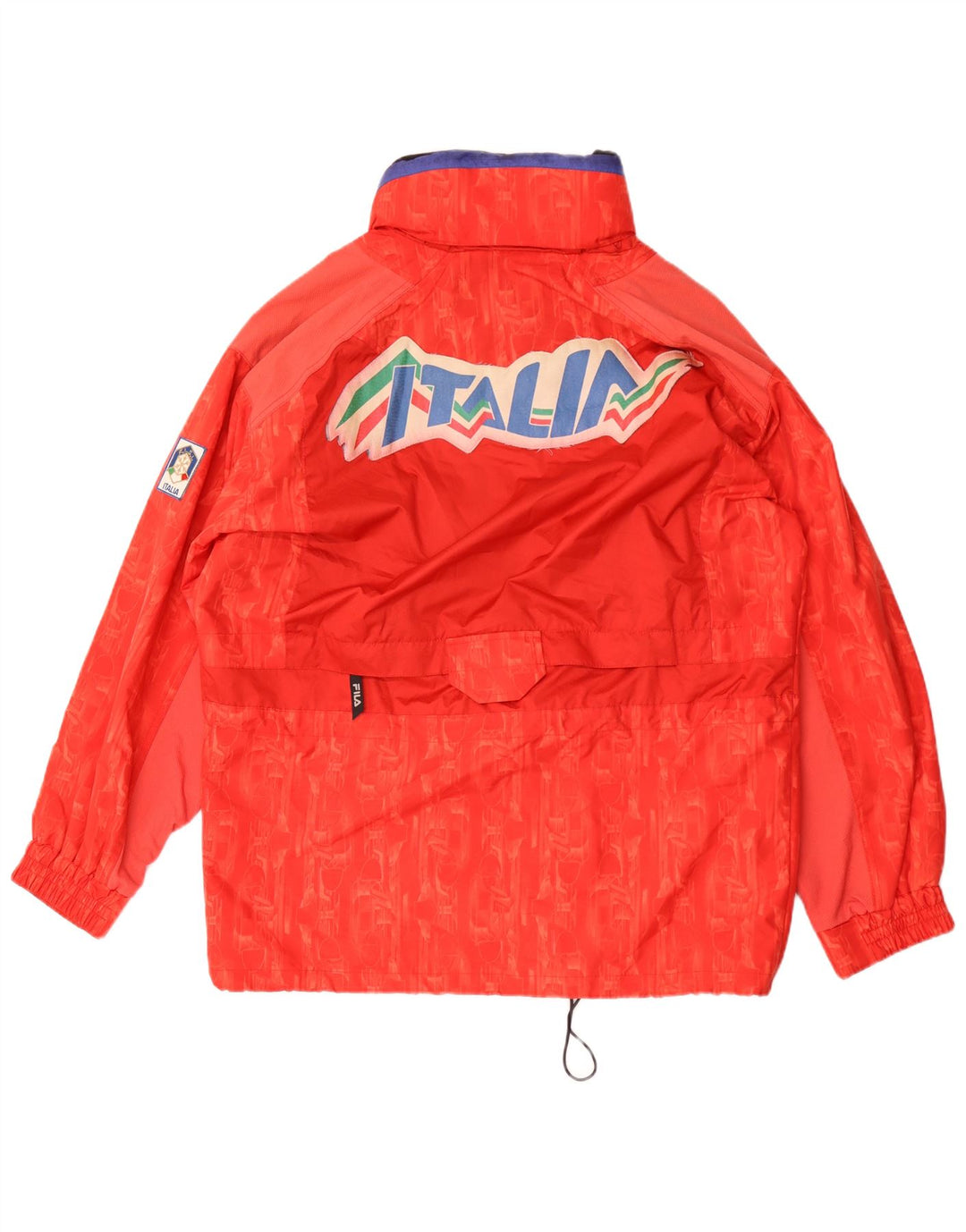 Fila Uomo Graphic Set da 2 pezzi IT 48 Medium W30 L29 Rosso Colourblock