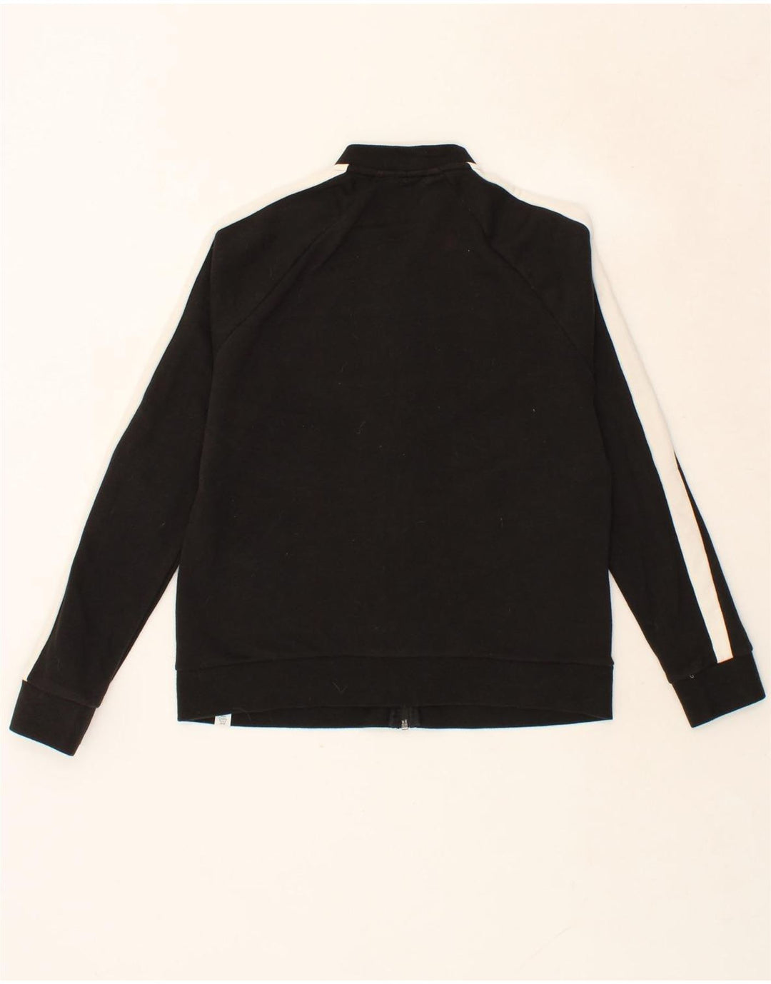 PUMA Womens Tracksuit Top Jacket UK 16 Large Black Colourblock Cotton Vintage Puma and Second-Hand Puma from Messina Hembry 
