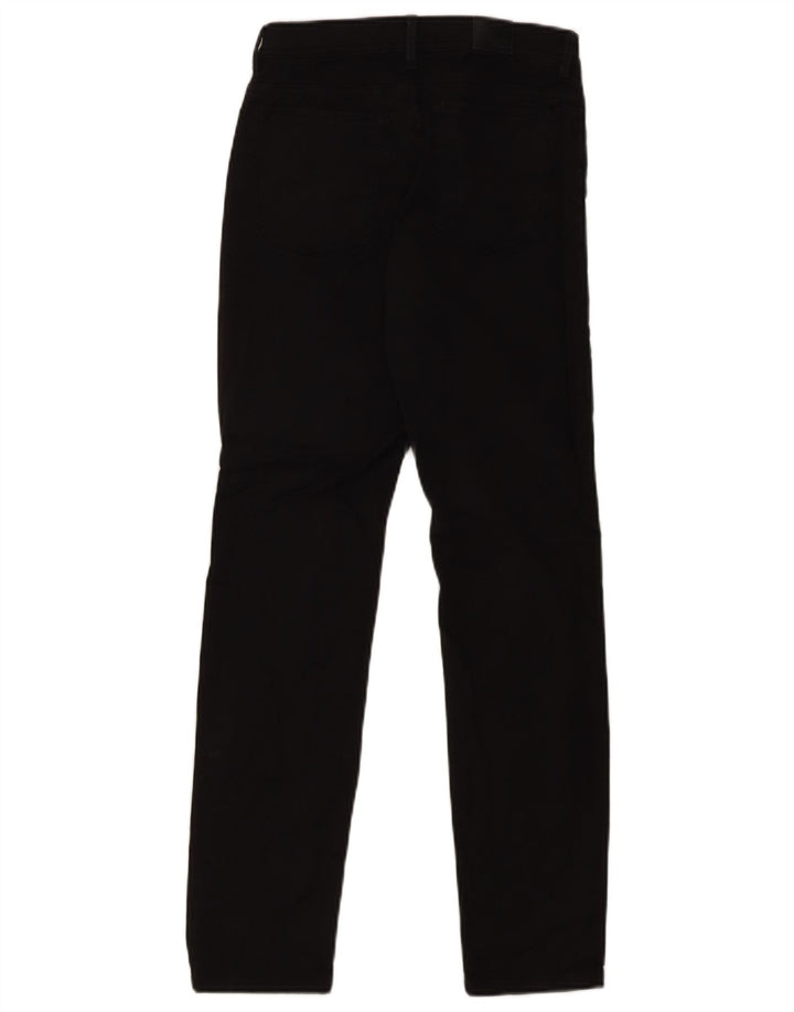 TRUSSARDI Womens Straight Jeans W26 L27 Black Cotton